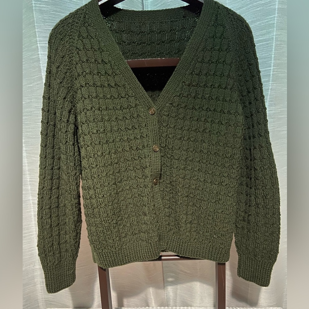 Olive Green Women's Sweater